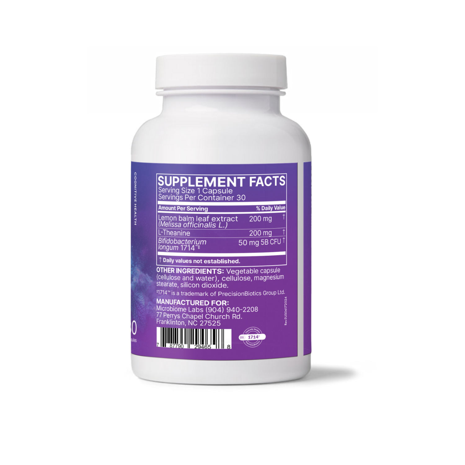 Microbiome Labs Zenbiome Sleep 30 Capsules