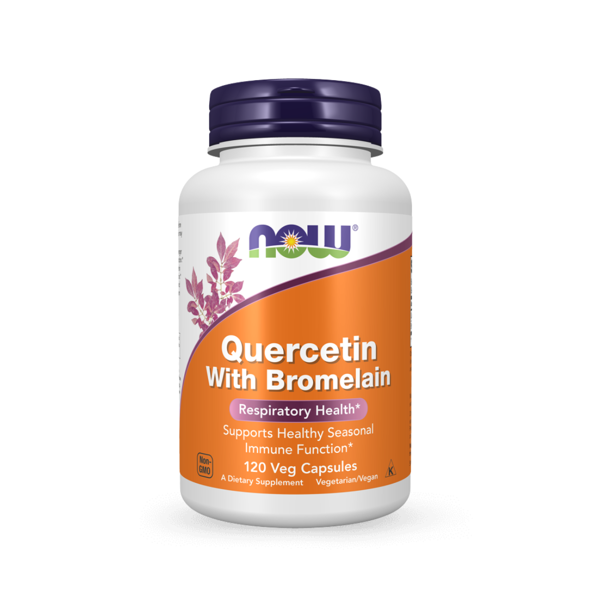 NOW Quercetin With Bromelain 120 VegCaps