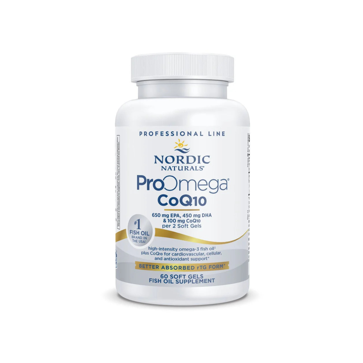 Nordic Naturals ProOmega CoQ10 60 Softgel
