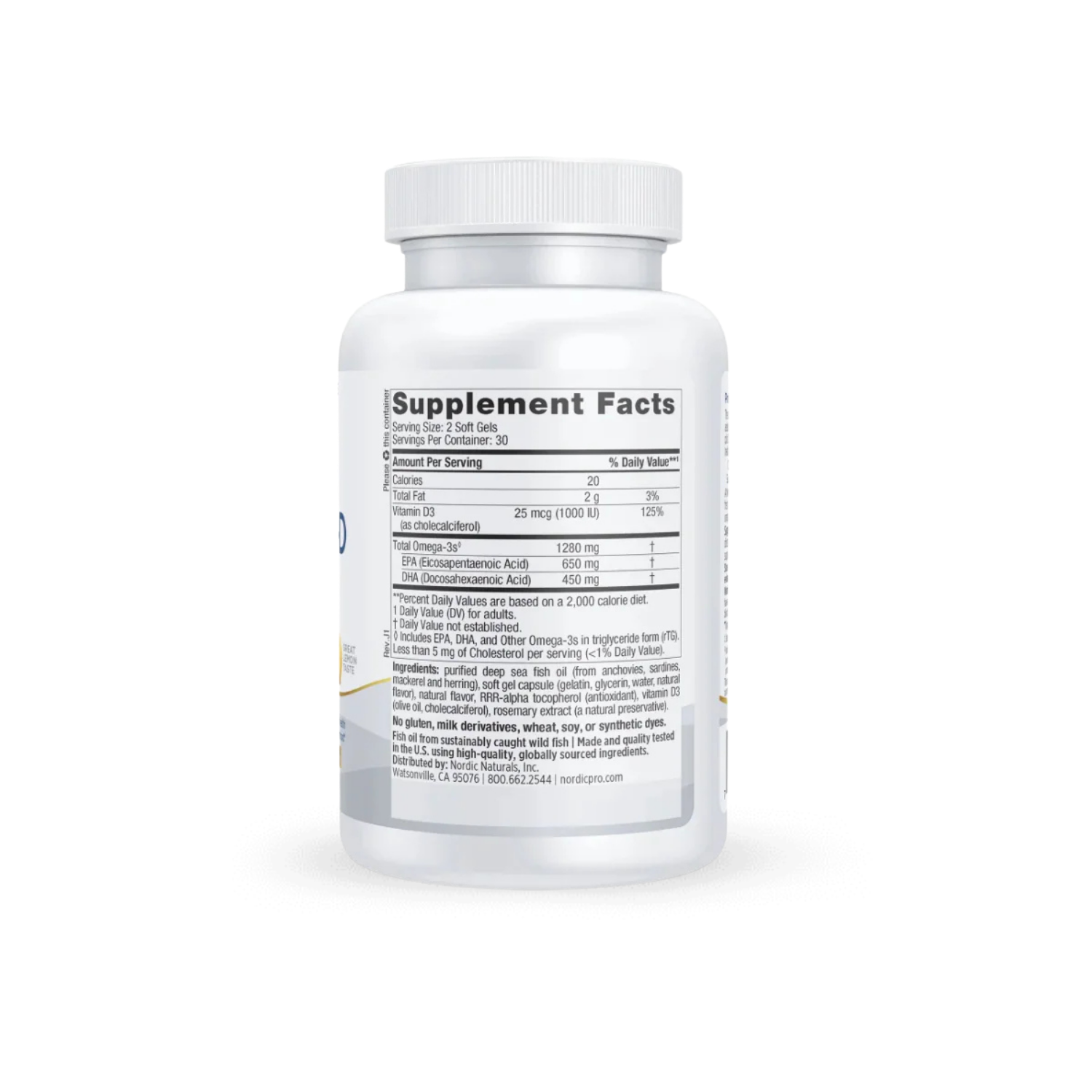 Nordic Pro Line ProOmega-D 60 Softgel