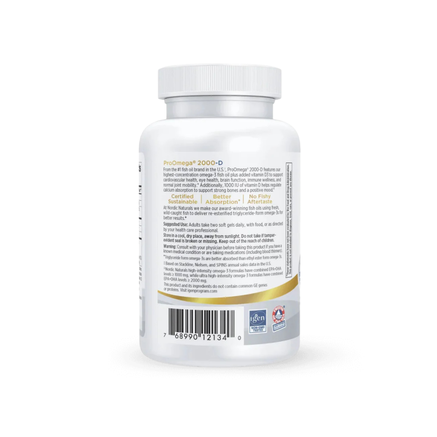 Nordic Pro Line ProOmega 2000-D 60 Softgel