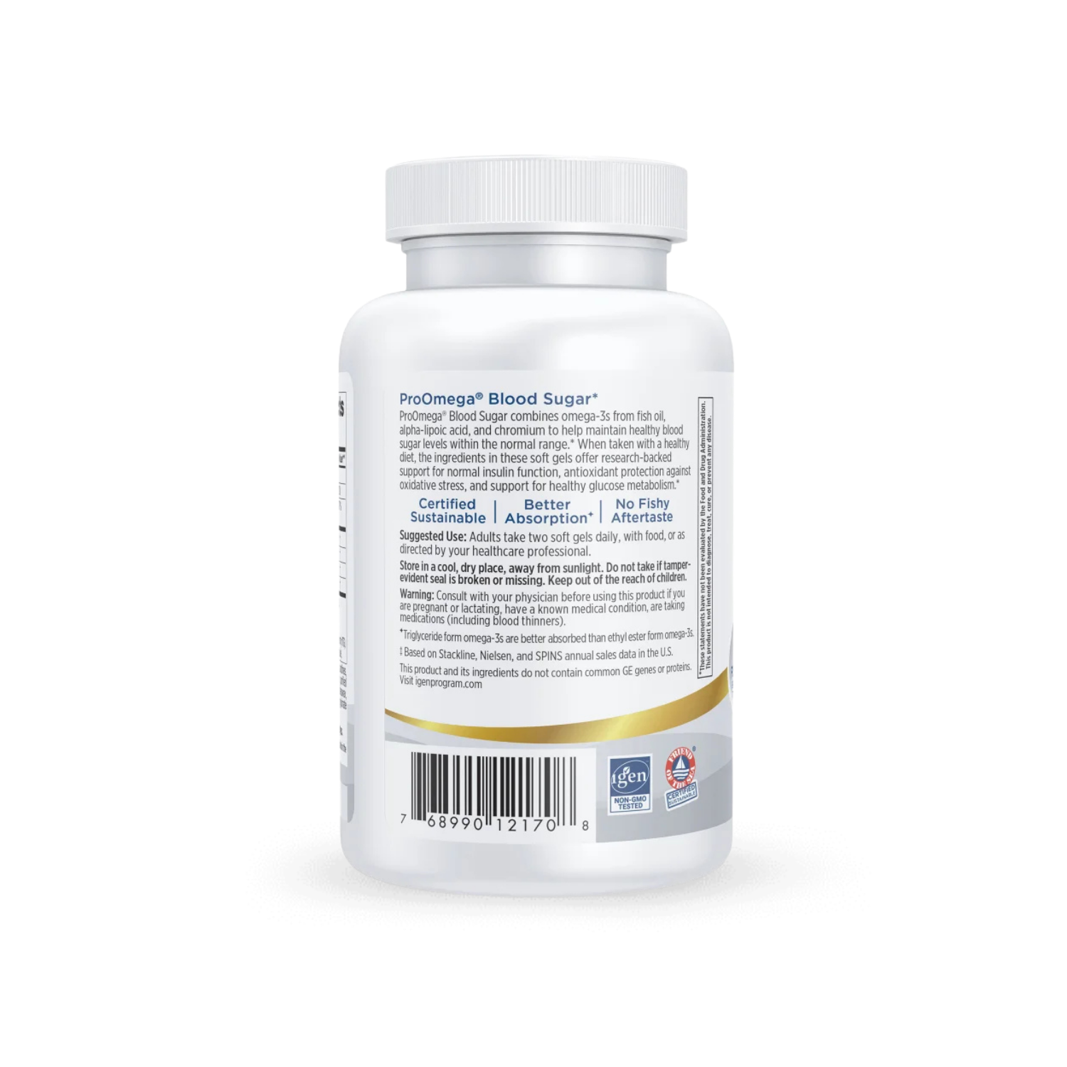 Nordic Pro Line ProOmega Blood Sugar 60 Softgel