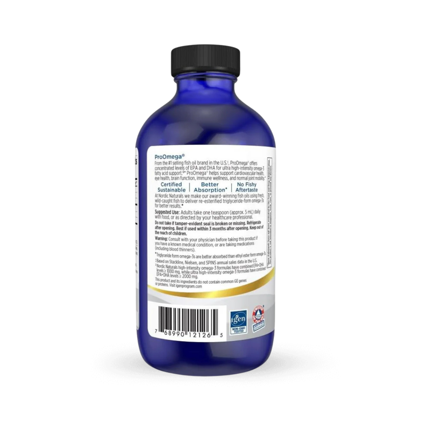 Nordic Pro Line ProOmega Liquid 237mL Lemon