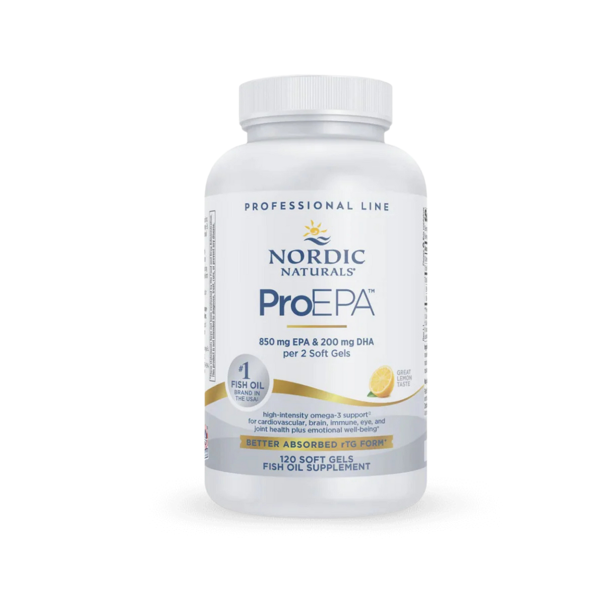 Nordic Pro Line ProEPA Lemon | EPA & Cardiovascular Support – Ghama Health
