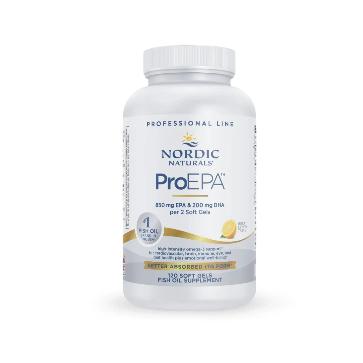 Nordic Pro Line Pro EPA 60 Softgel Lemon Flavour