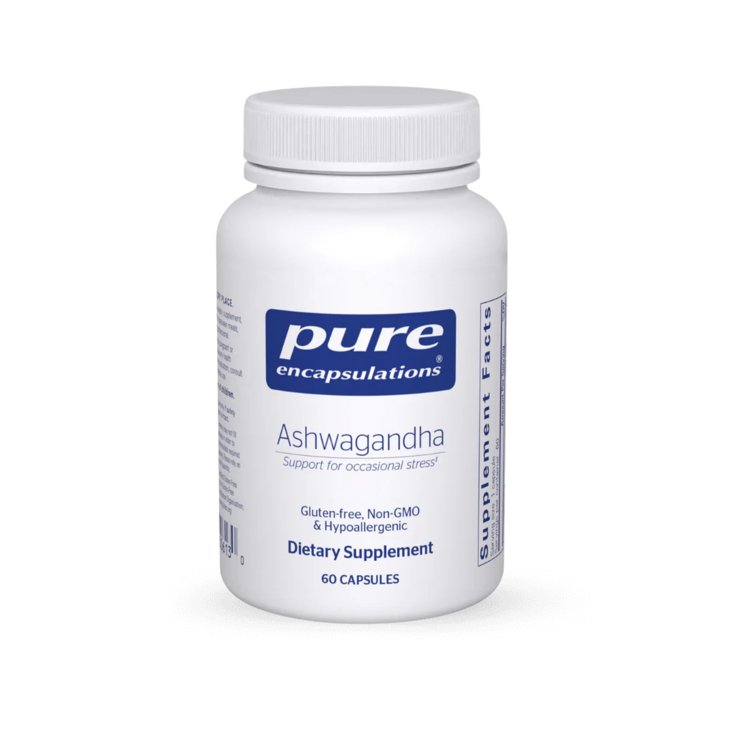 Pure Encapsulations Ashwagandha 60 Soft Capsules