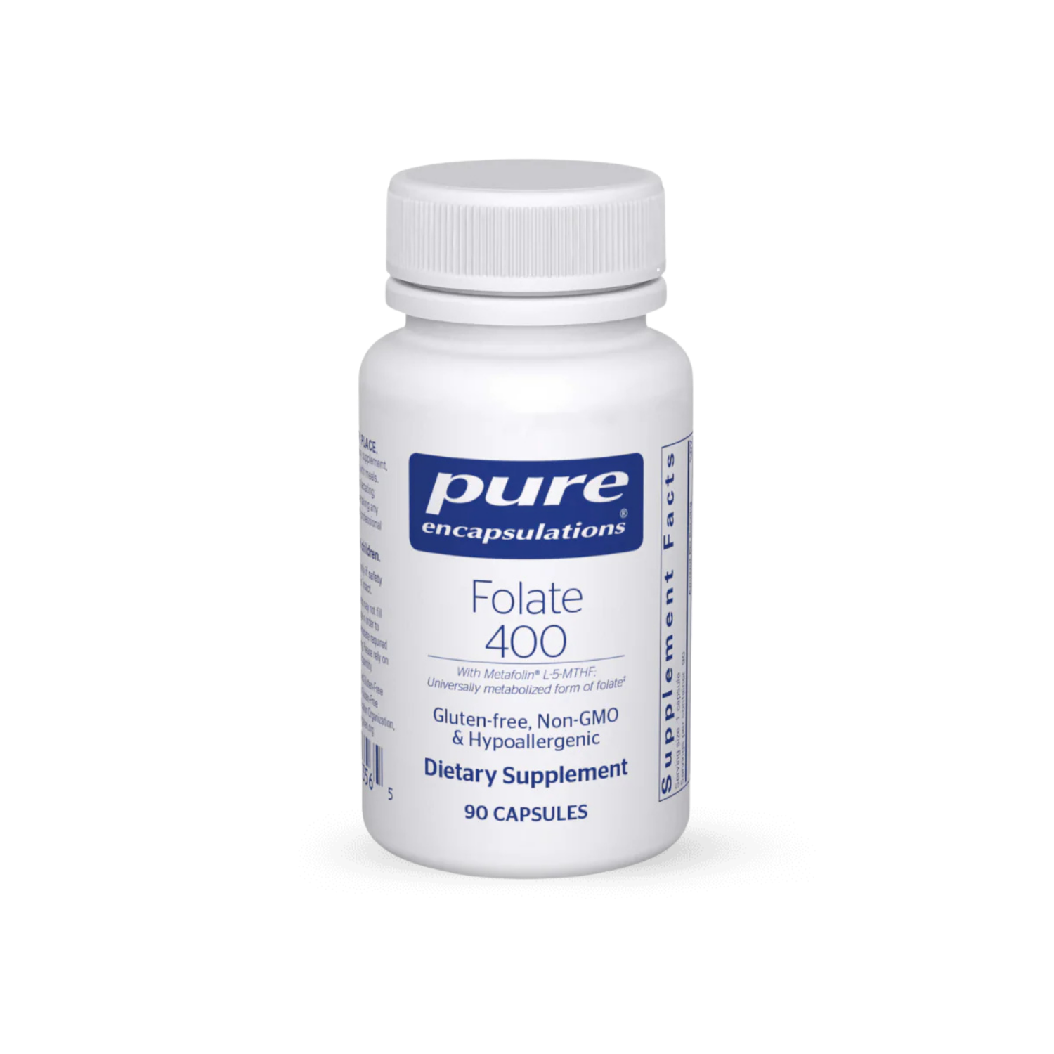 Pure Encapsulations Folate 400 90 Capsules