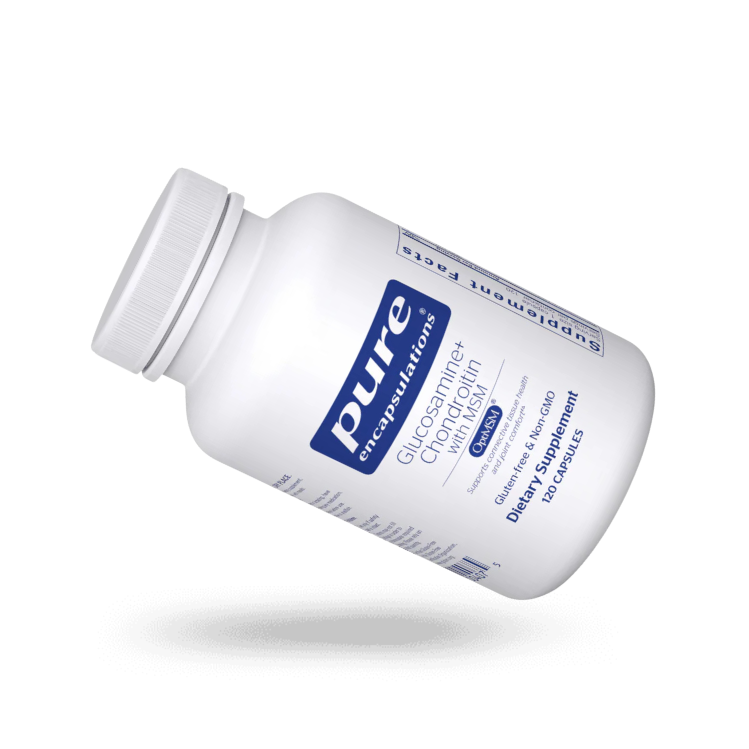 Pure Encapsulations Glucosamine Chondroitin with MSM 120 Capsules