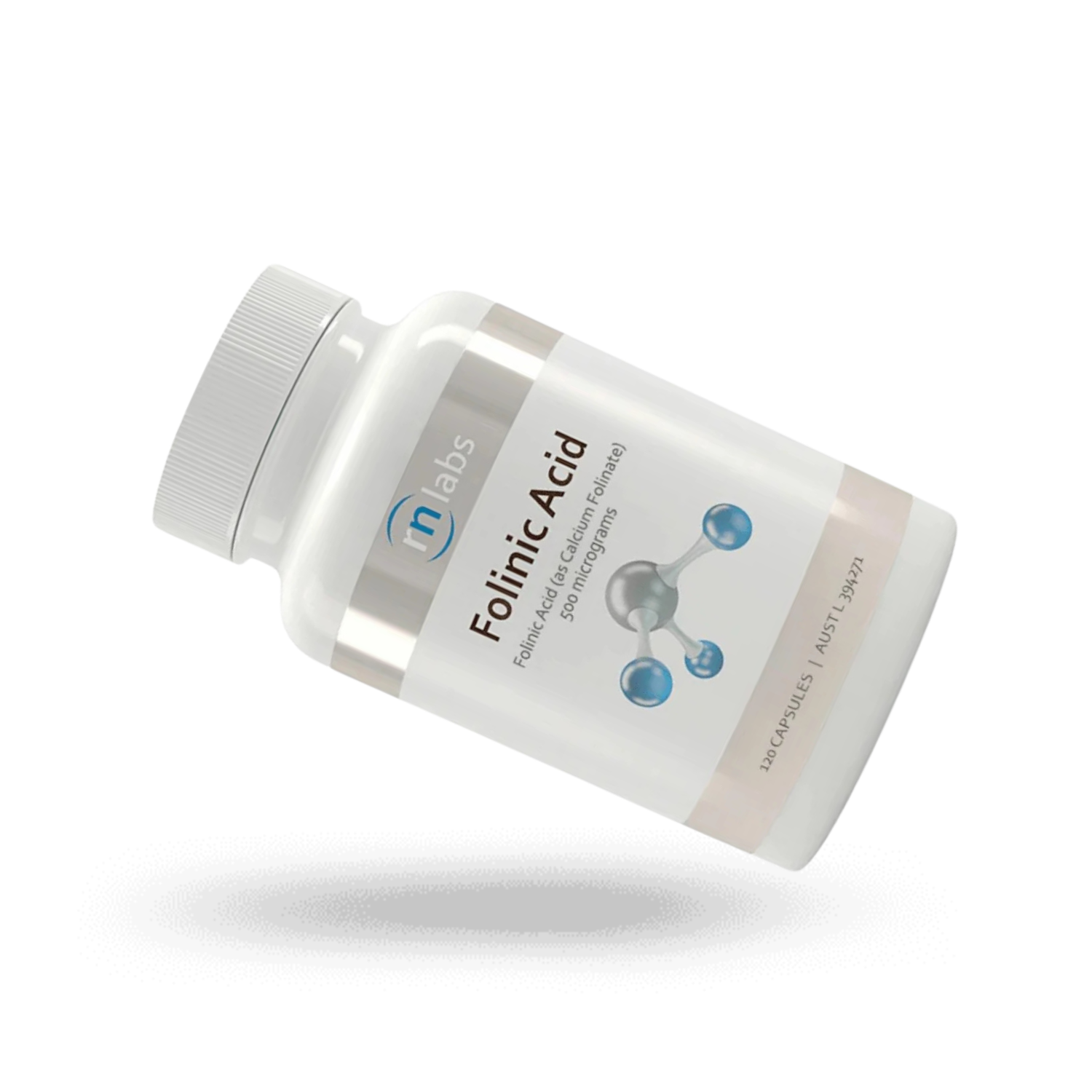 RN Labs Folinic Acid 120 Capsules