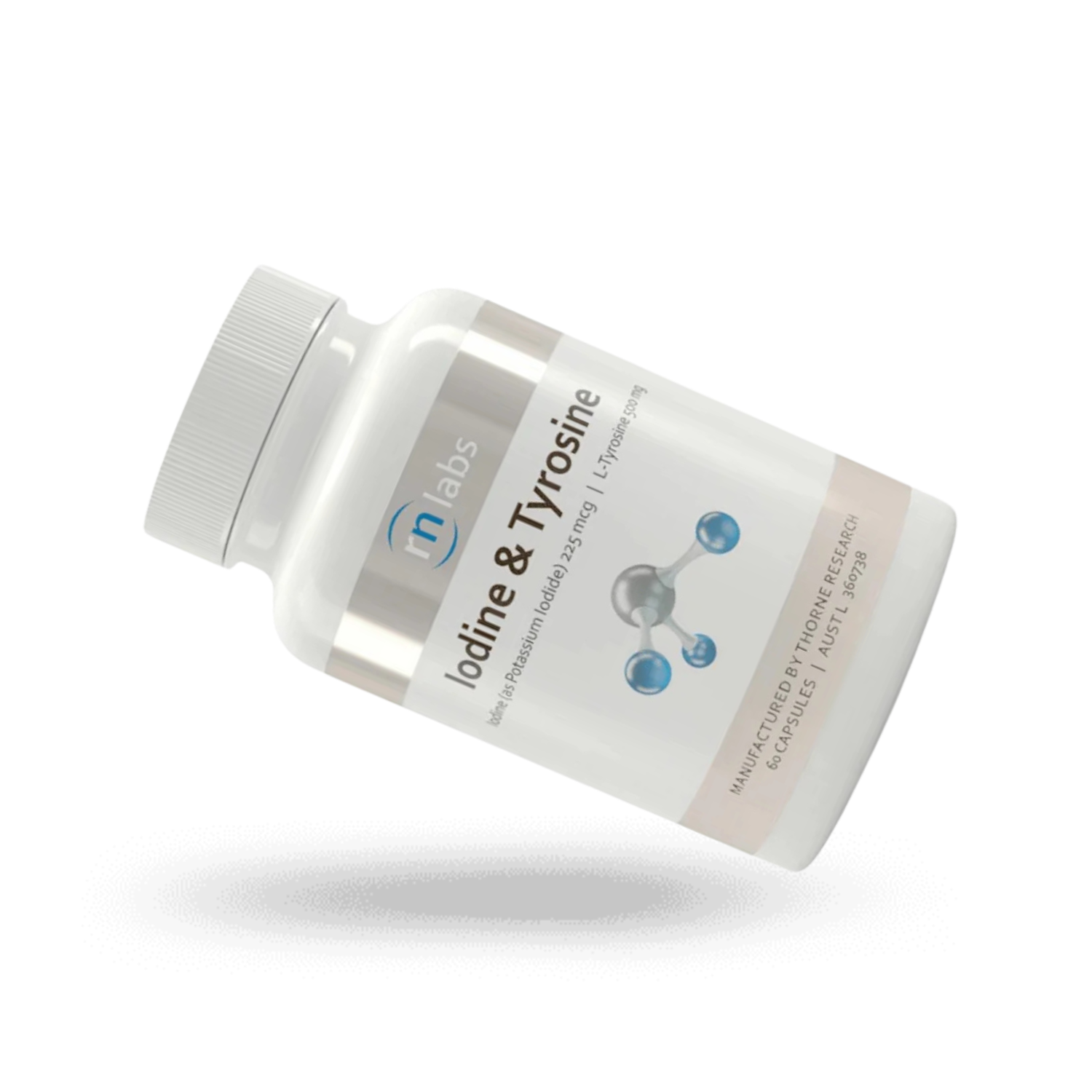 RN Labs Iodine & Tyrosine 60 Capsules