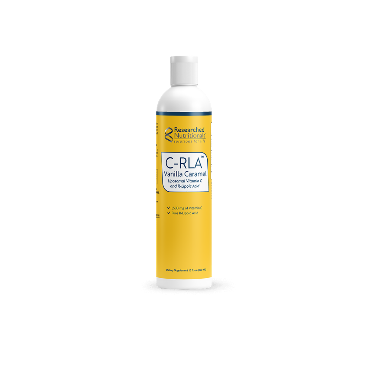 Researched Nutritionals C-RLA® Vanilla Caramel (Liposomal Vitamin C, GMO-Free)