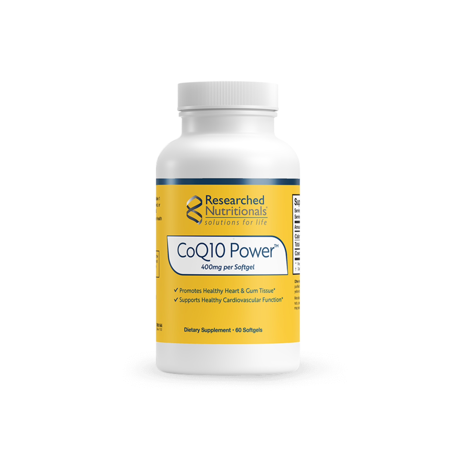 CoQ10 Power 400 mg Softgel (GMO-Free, Soy-Free)