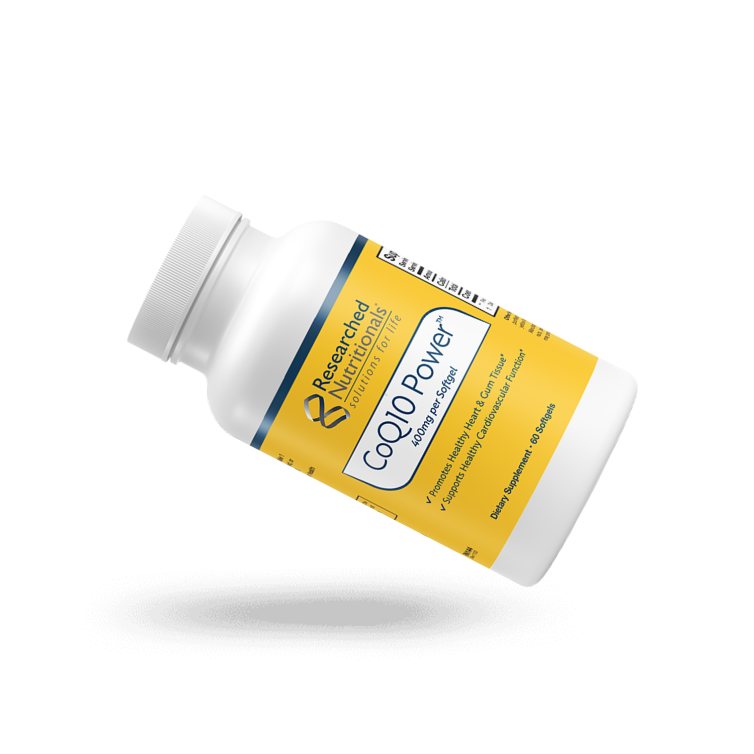 CoQ10 Power 400 mg Softgel (GMO-Free, Soy-Free)