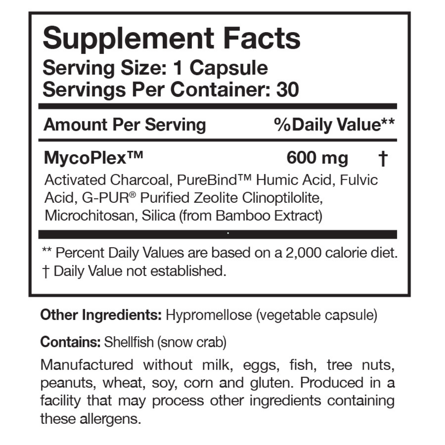Researched Nutritionals MycoPul® 30 Capsules