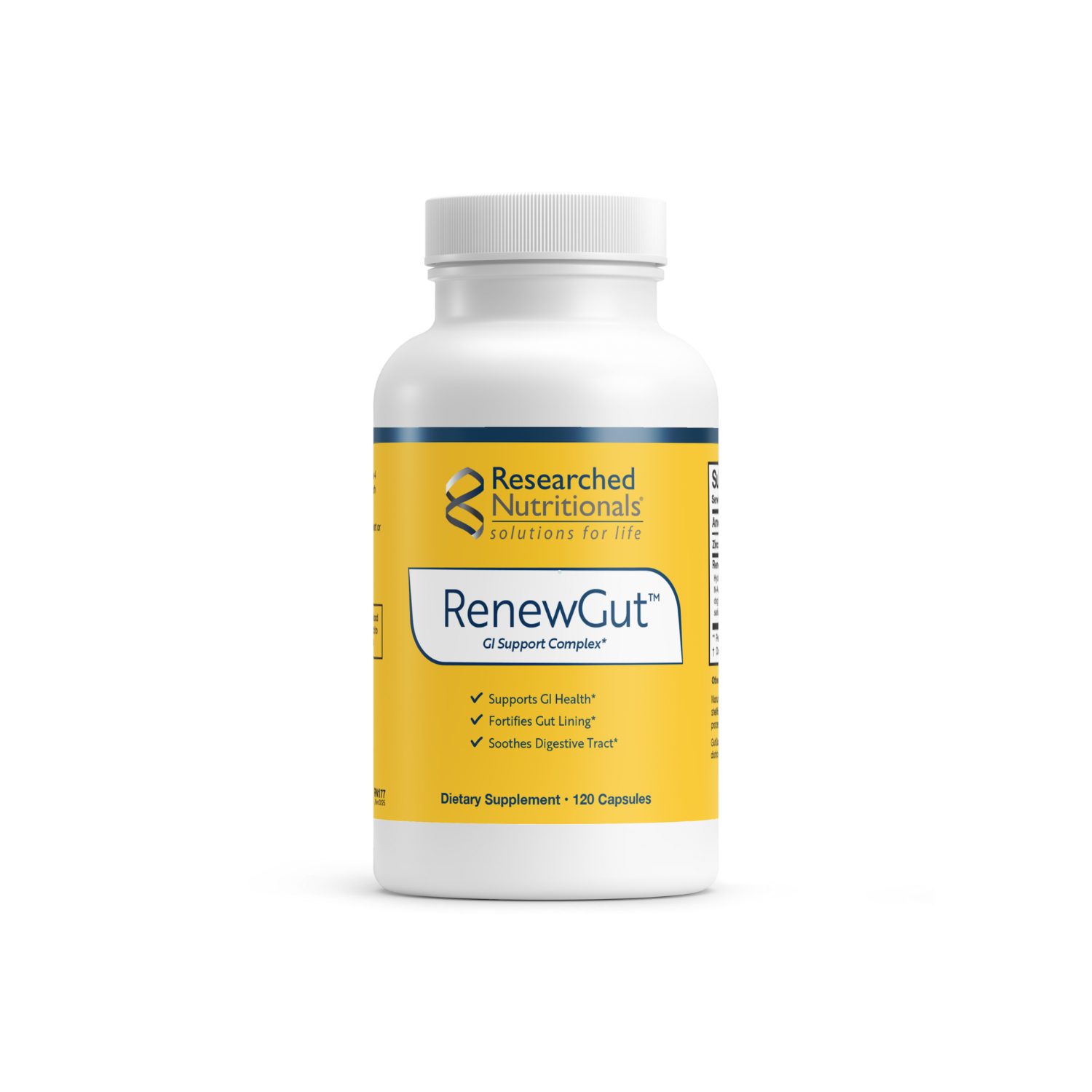 Researched Nutritionals RenewGut™ 120 Capsules