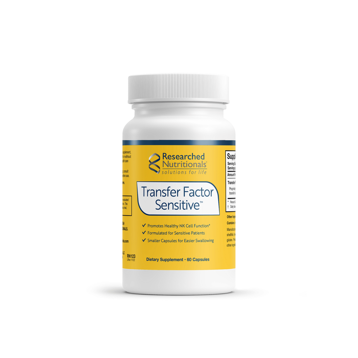 Researched Nutritionals Transfer Factor Sensitive 60 Capsules
