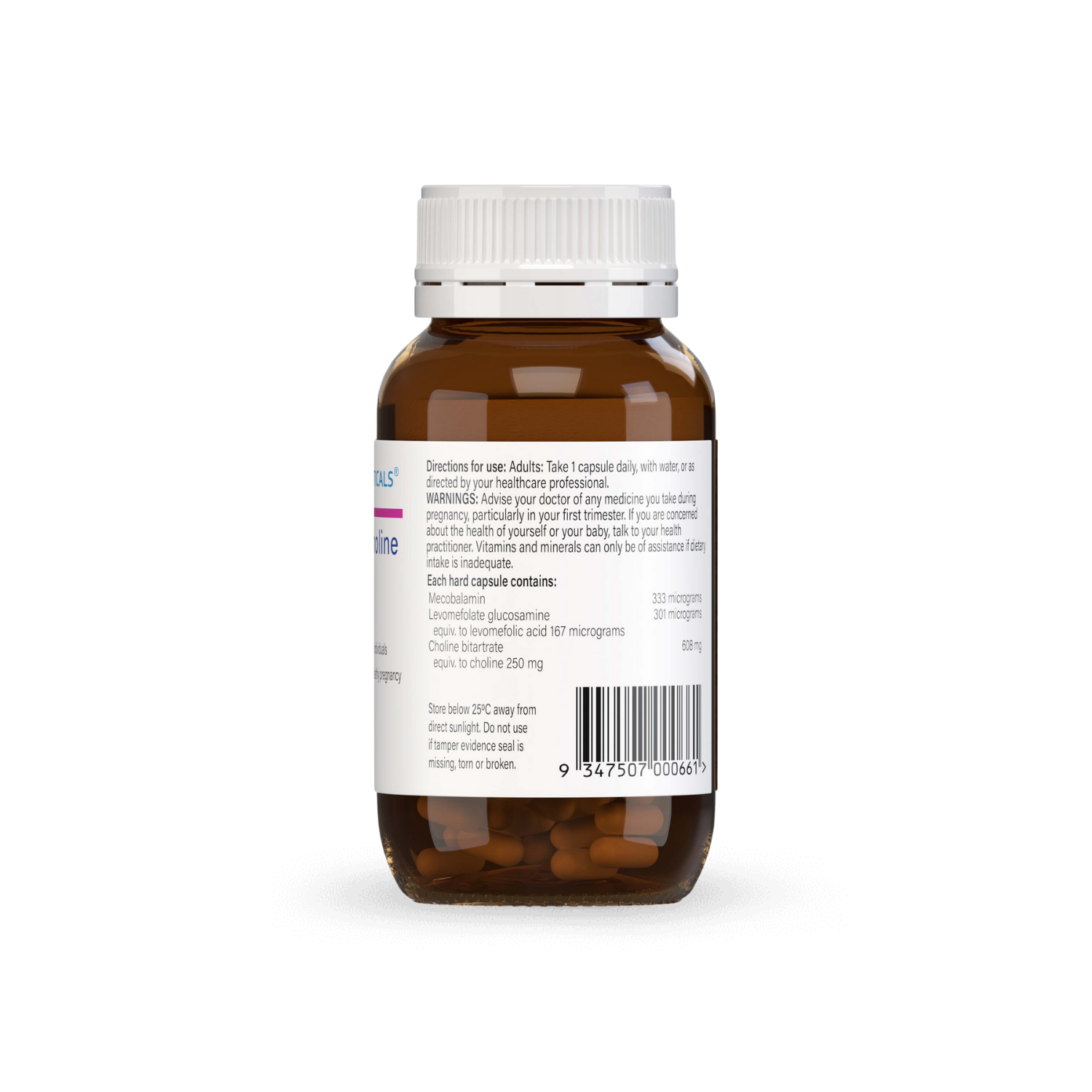 SPECTRUMCEUTICALS Met5Folate Choline 60 caps