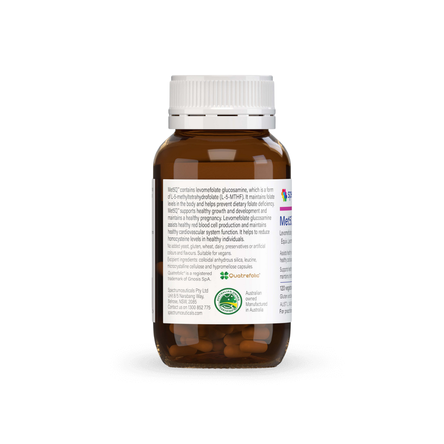 SPECTRUMCEUTICALS Met5Q 120 caps