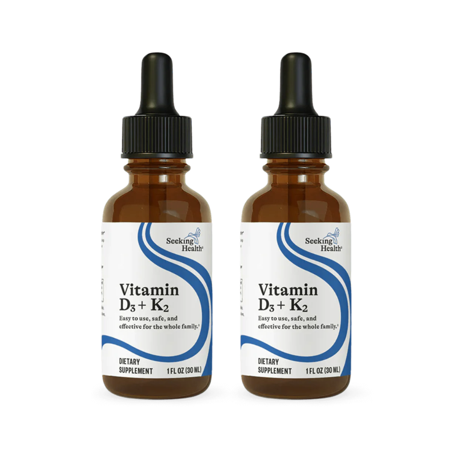 Seeking Health Vitamin D3 + K2 Drops