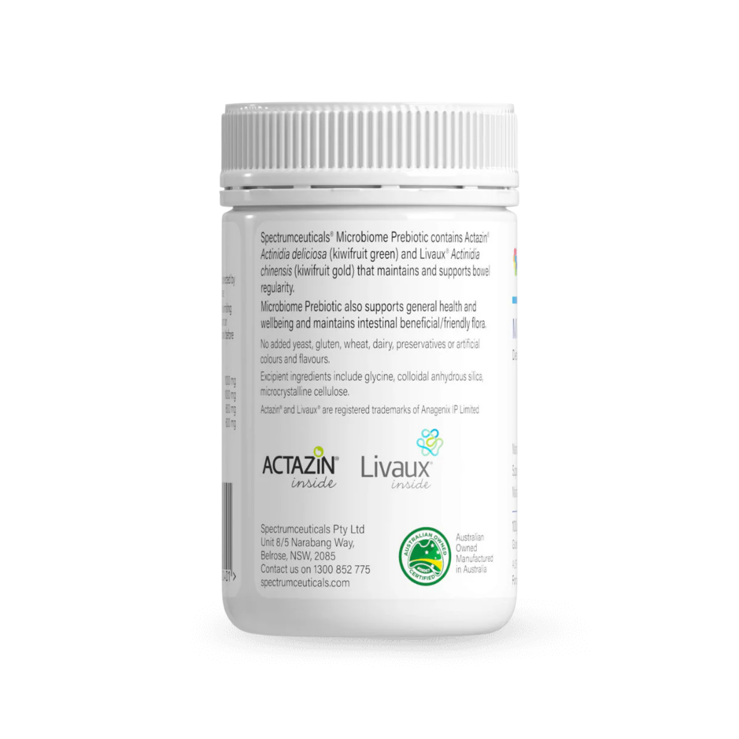 Spectrumceuticals Microbiome Prebiotic 100g