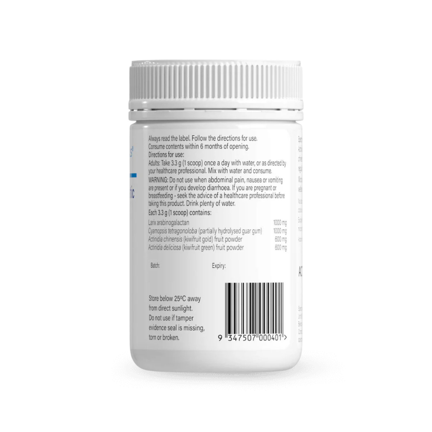 Spectrumceuticals Microbiome Prebiotic 100g