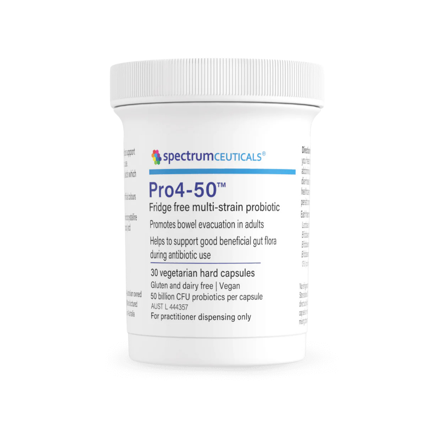 Spectrumceuticals Pro4-50 30 Capsules