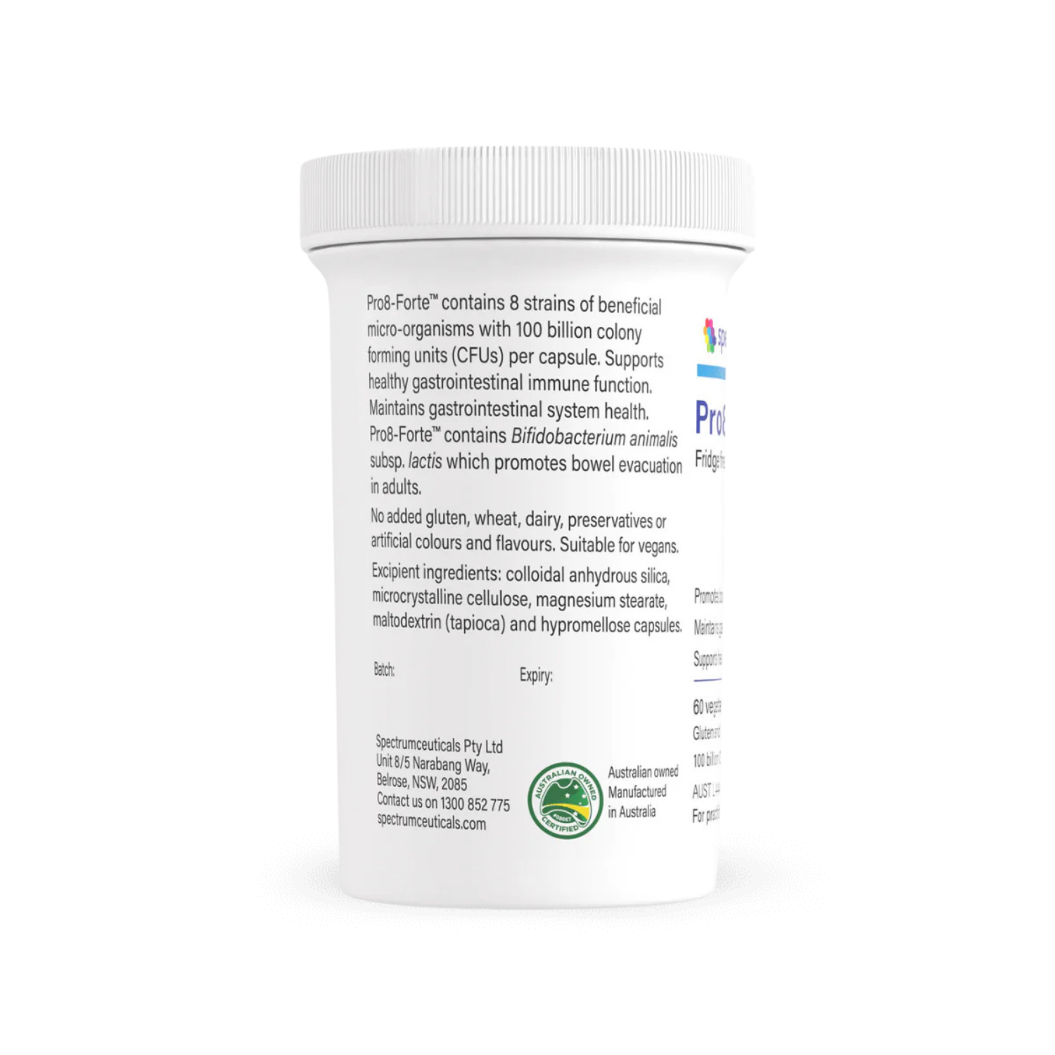 Spectrumceuticals Pro8-Forte 60 Capsules