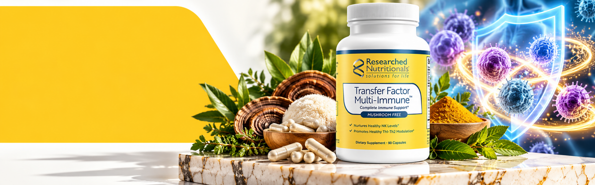 Transfer Factor Multi-Immune™ (Mushroom-free) 90 Capsules