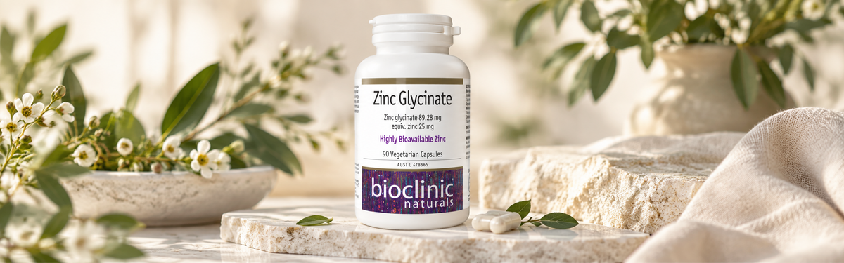Zinc Glycinate 25 mg 90 Capsules