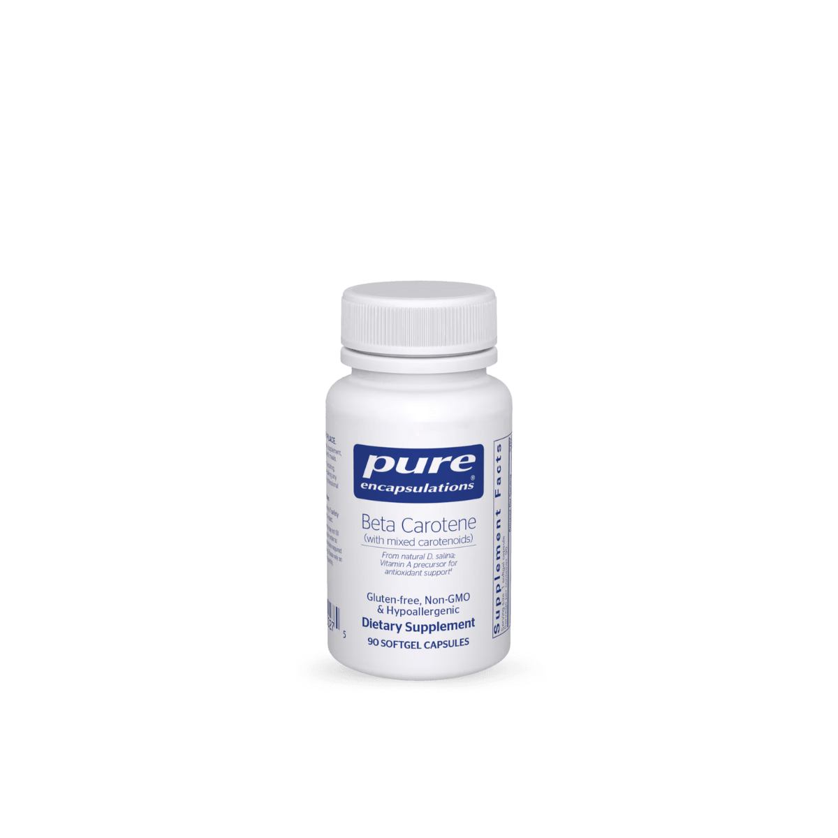 Pure Encapsulations Beta Carotene (with Mixed Carotenoids) 90sc