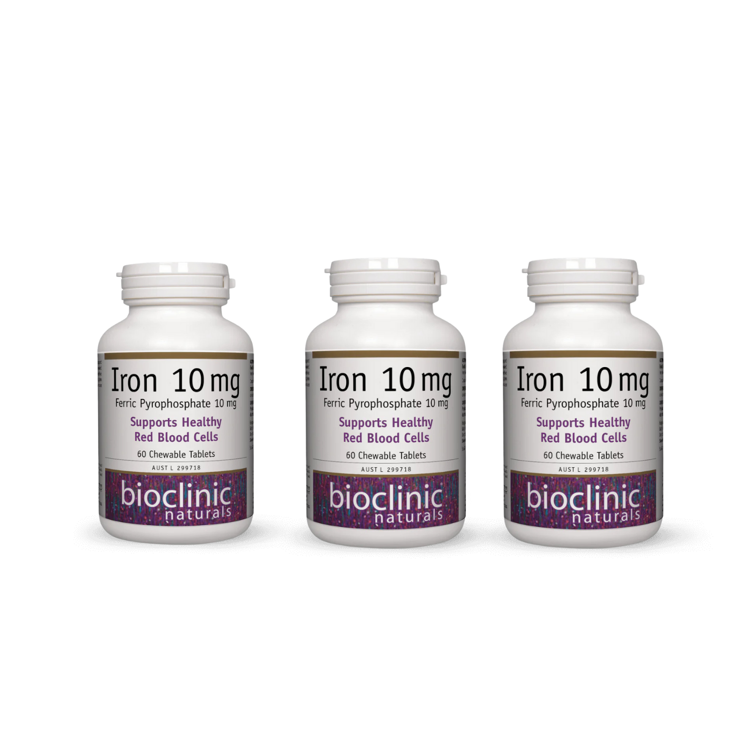 bioclinic naturals Iron 10 mg Tablets