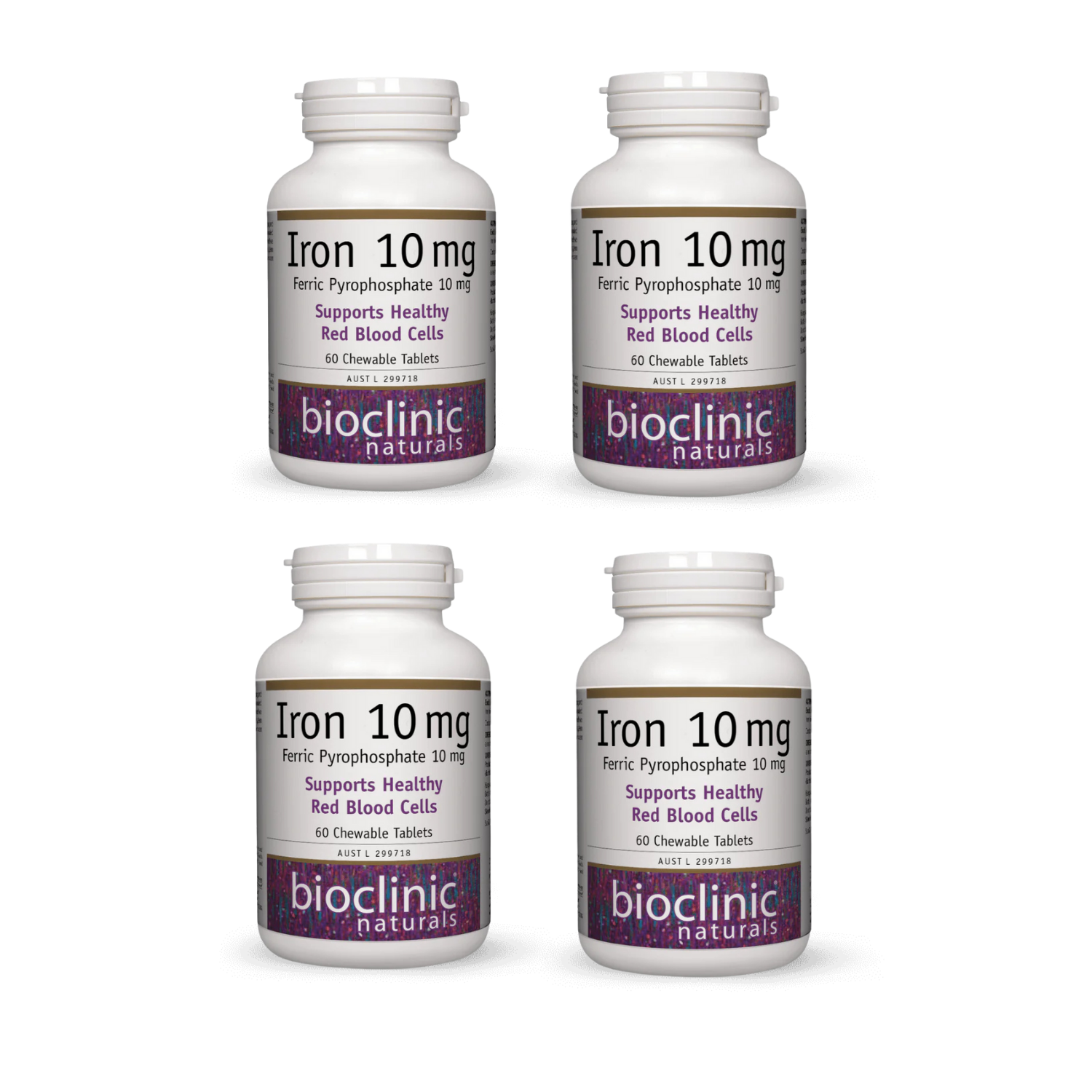 bioclinic naturals Iron 10 mg Tablets