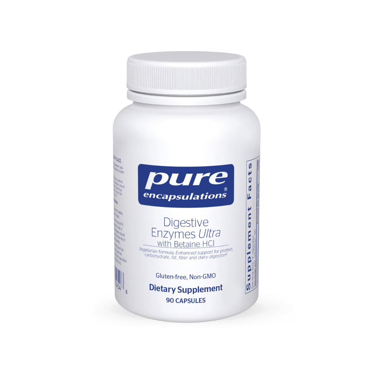 Pure Encapsulations Digestive Enzymes Ultra with Betaine HCl 90c