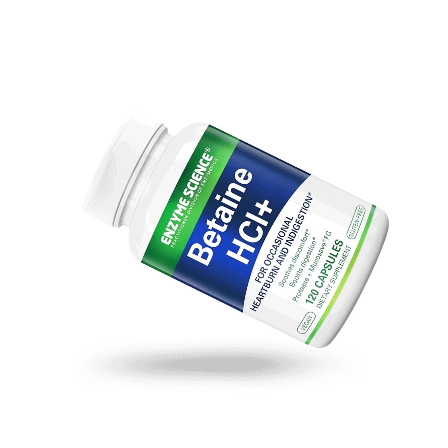 enzyme science Betaine HCl+ 120 Capsules