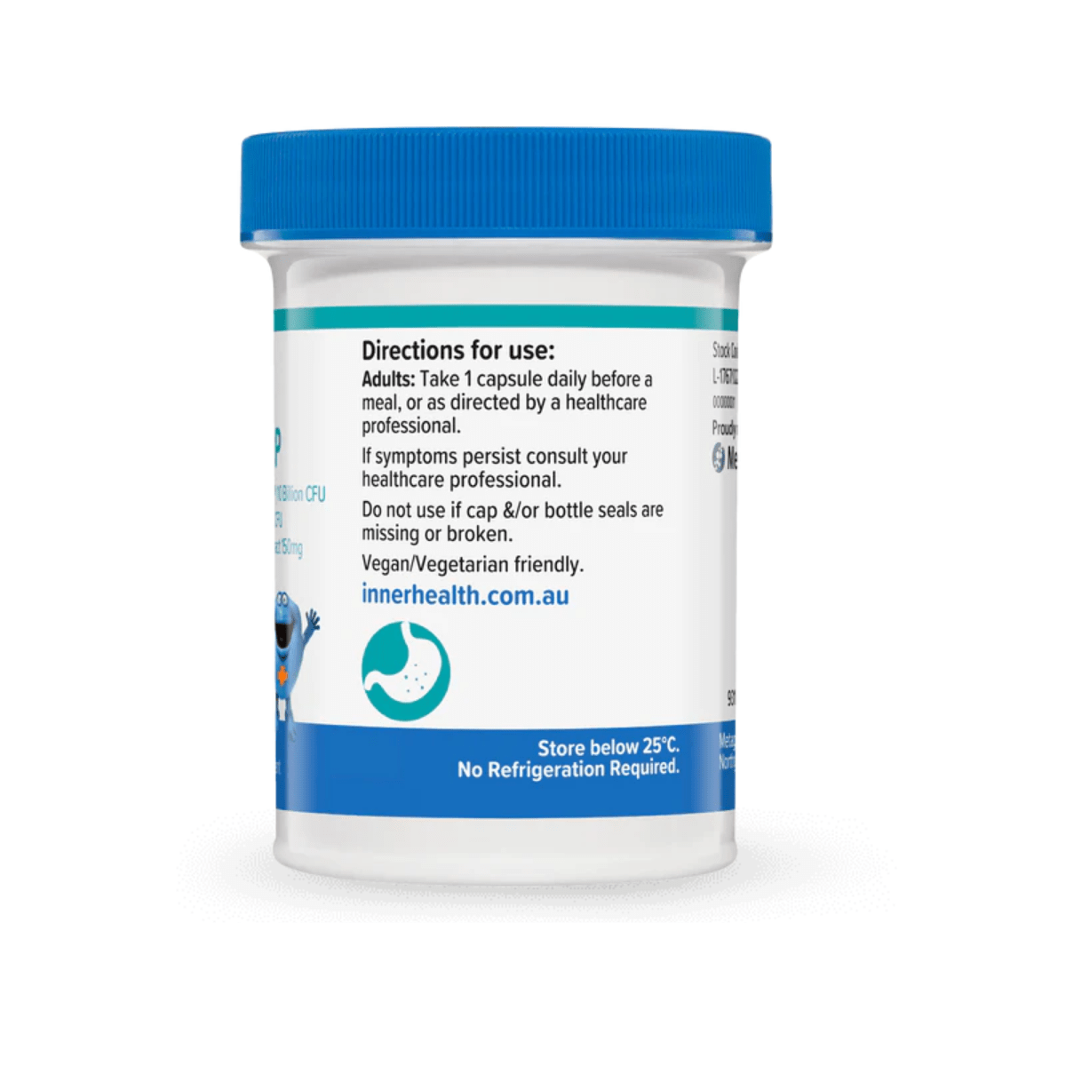 Inner Health Heartburn HP Herbal Probiotic 30 Capsules