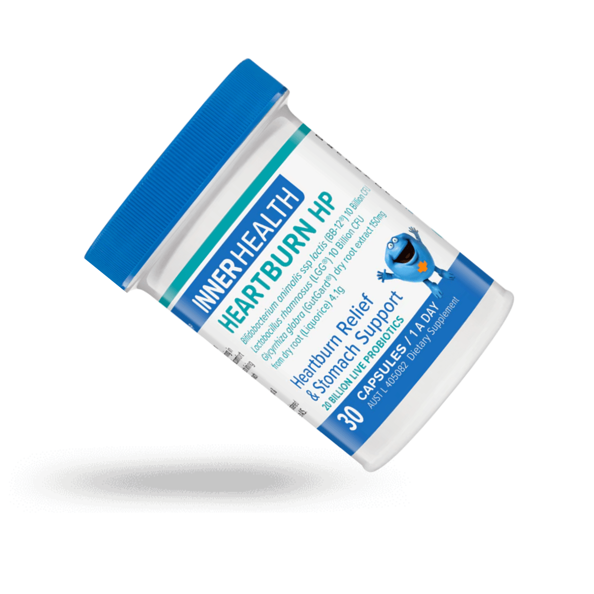 Inner Health Heartburn HP Herbal Probiotic 30 Capsules