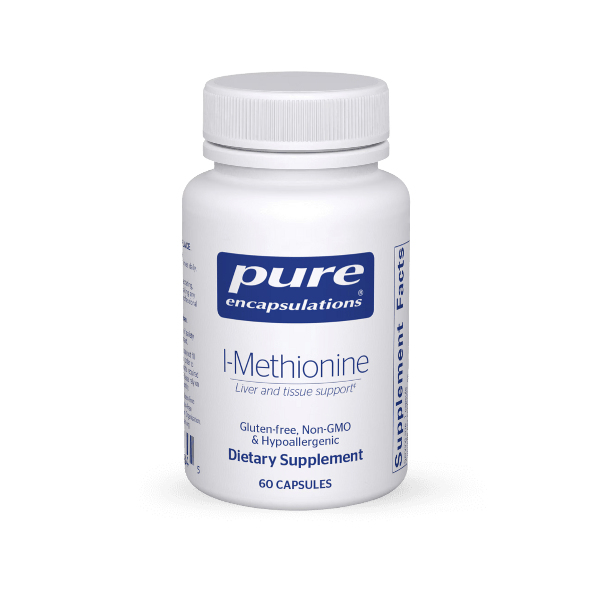 Pure Encapsulations l-Methionine 60 Capsules