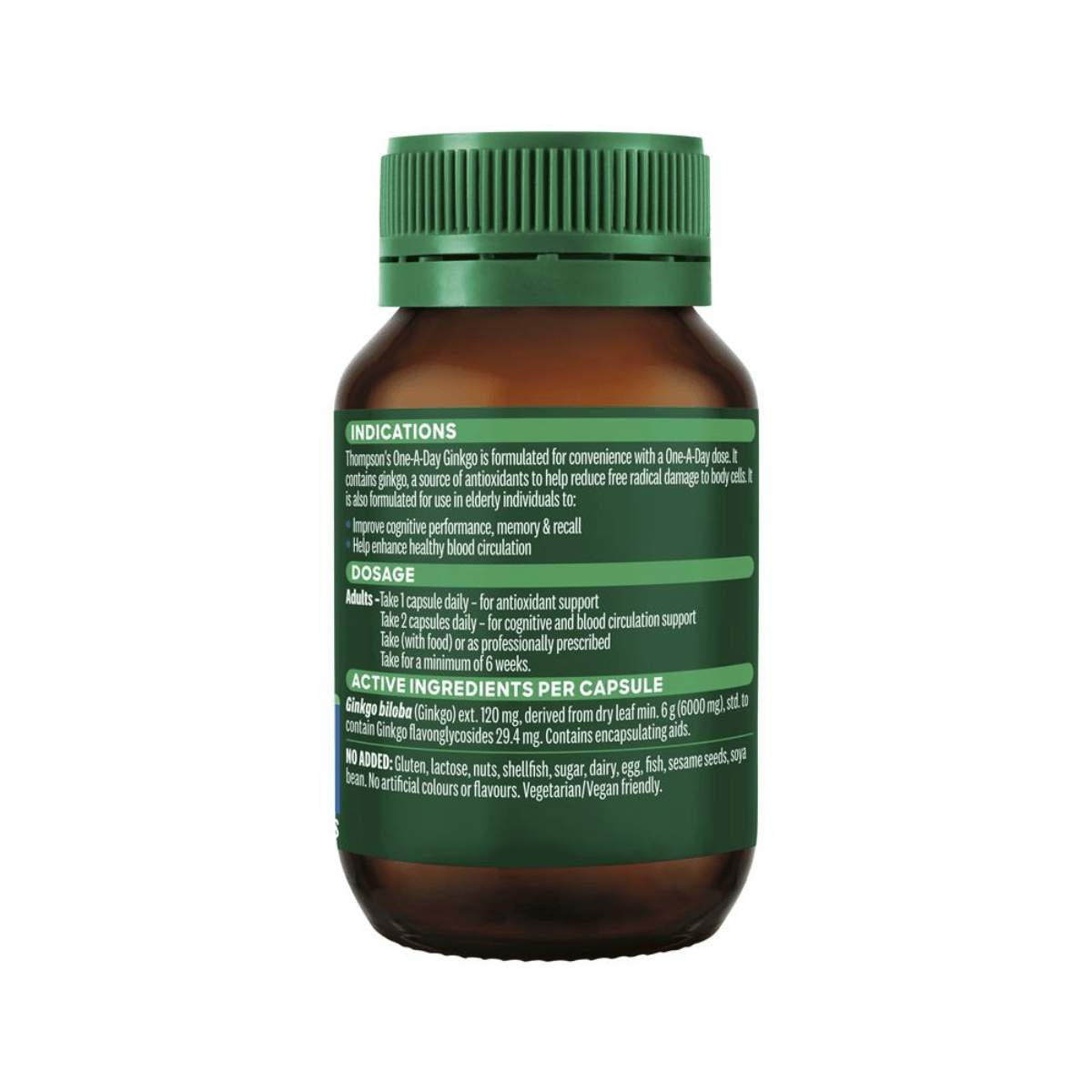 One-A-Day Ginkgo Biloba 6000 60c