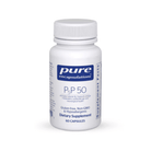 Supplement bottle labeled 'pure encapsulations' on a white background