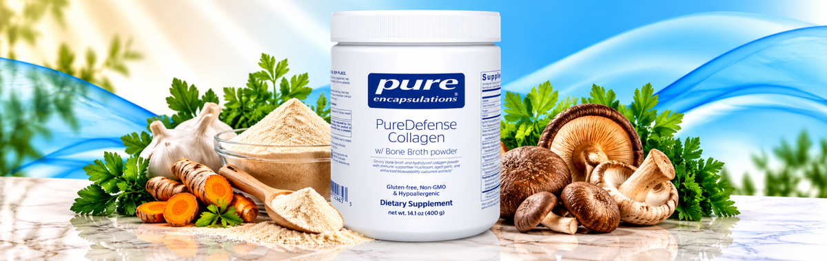 PureDefense Collagen w/ Bone Broth powder 400g