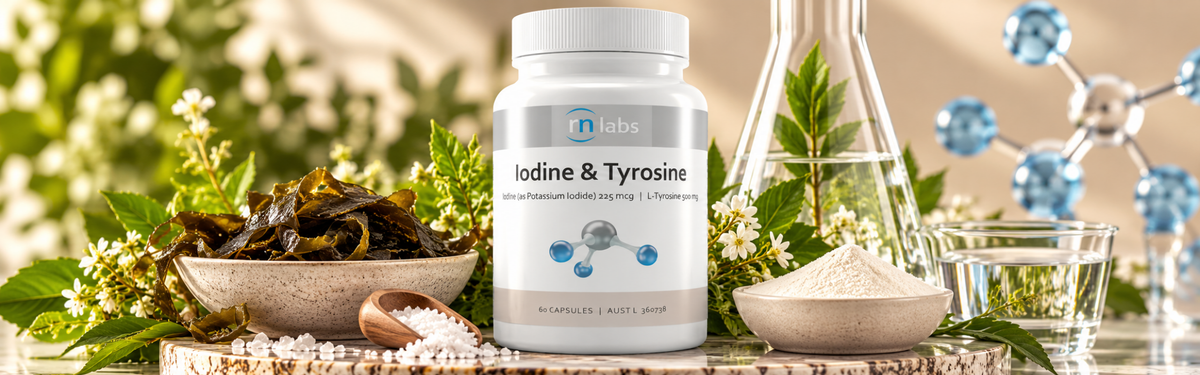 Iodine & Tyrosine 60 Capsules