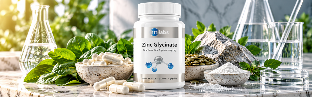 Zinc Glycinate 120 Capsules