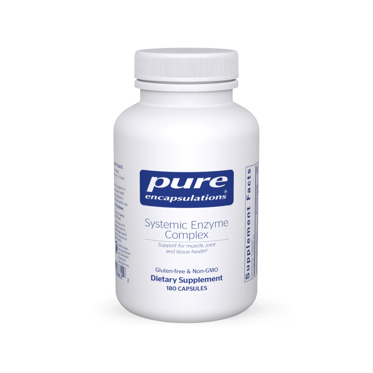 Pure Encapsulations Systemic Enzyme Complex 180 Capsules
