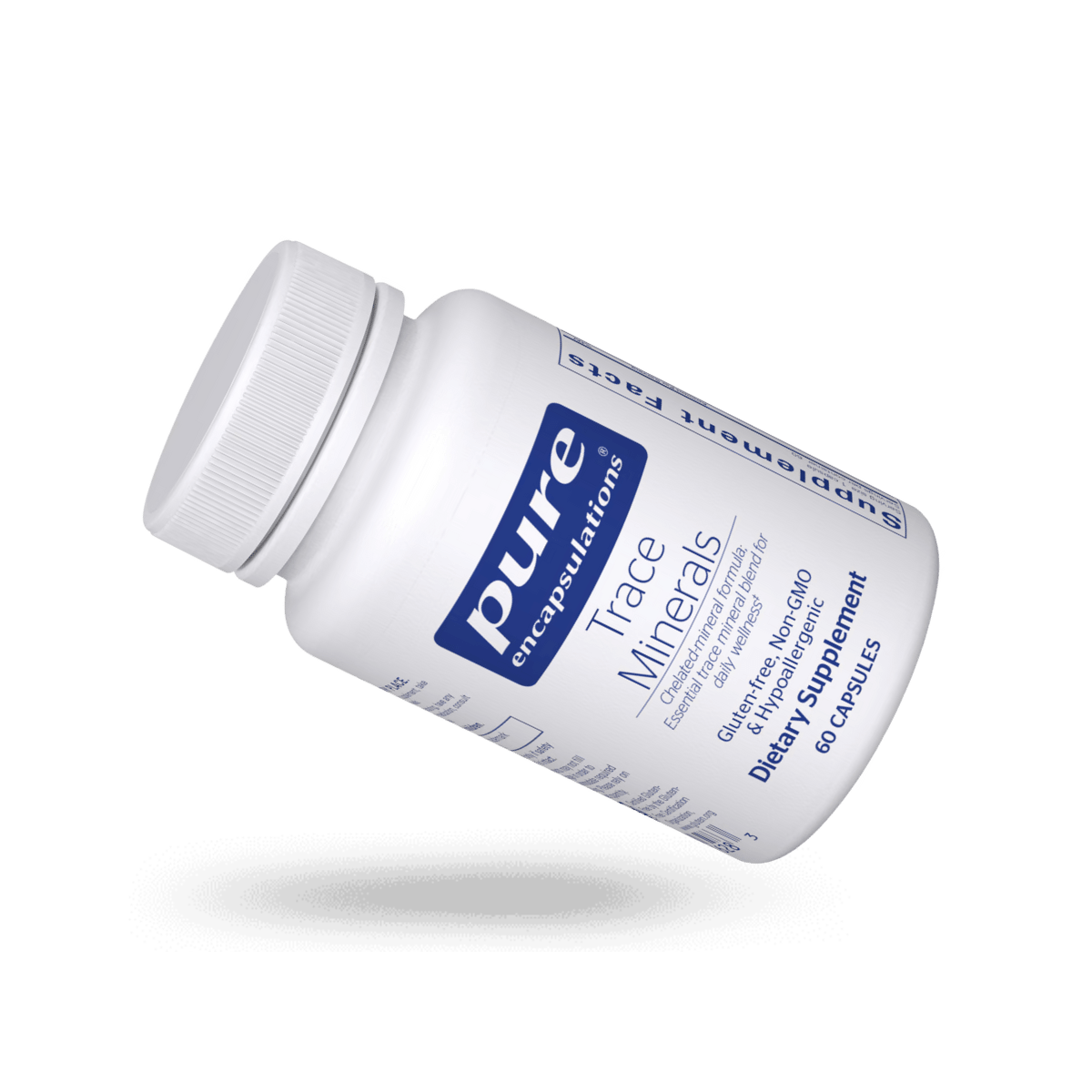 Pure Encapsulations Trace Minerals 60 Capsules