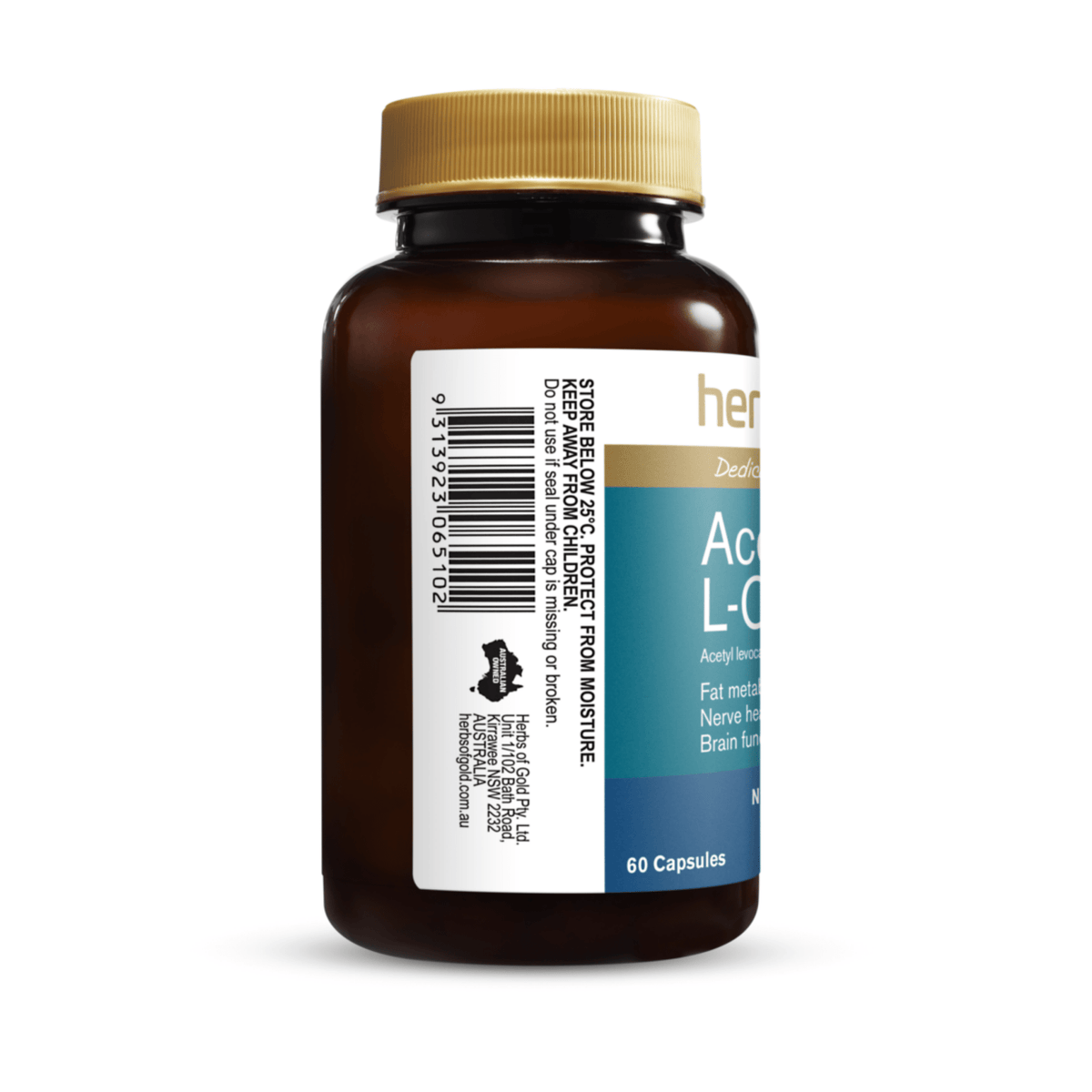 l-carnitine supplement australia Herbs of Gold Acetyl Glowsik Glutathione 1000 Mg tech Size:Smart Pack -(15 Tablets)