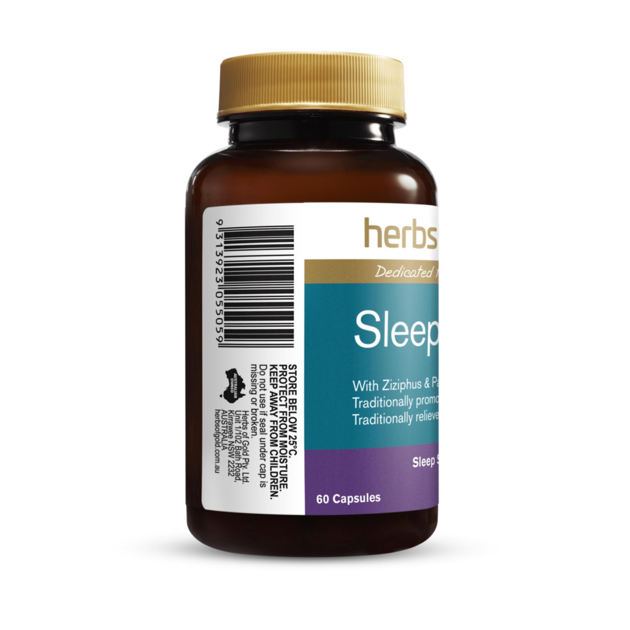 Herbs of Gold Sleep Ease 60 Capsules
