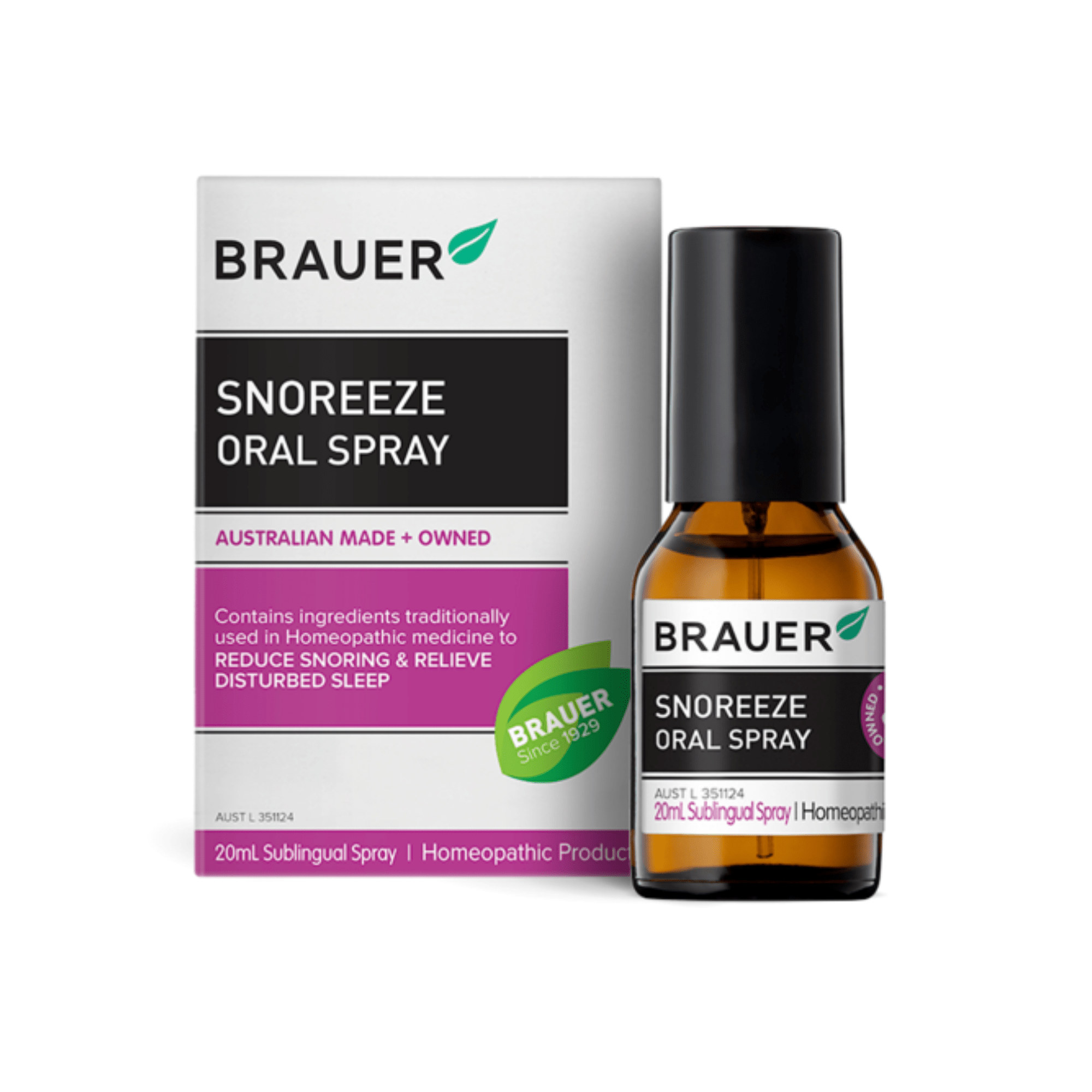 Brauer Snoreeze Oral Spray 20ml