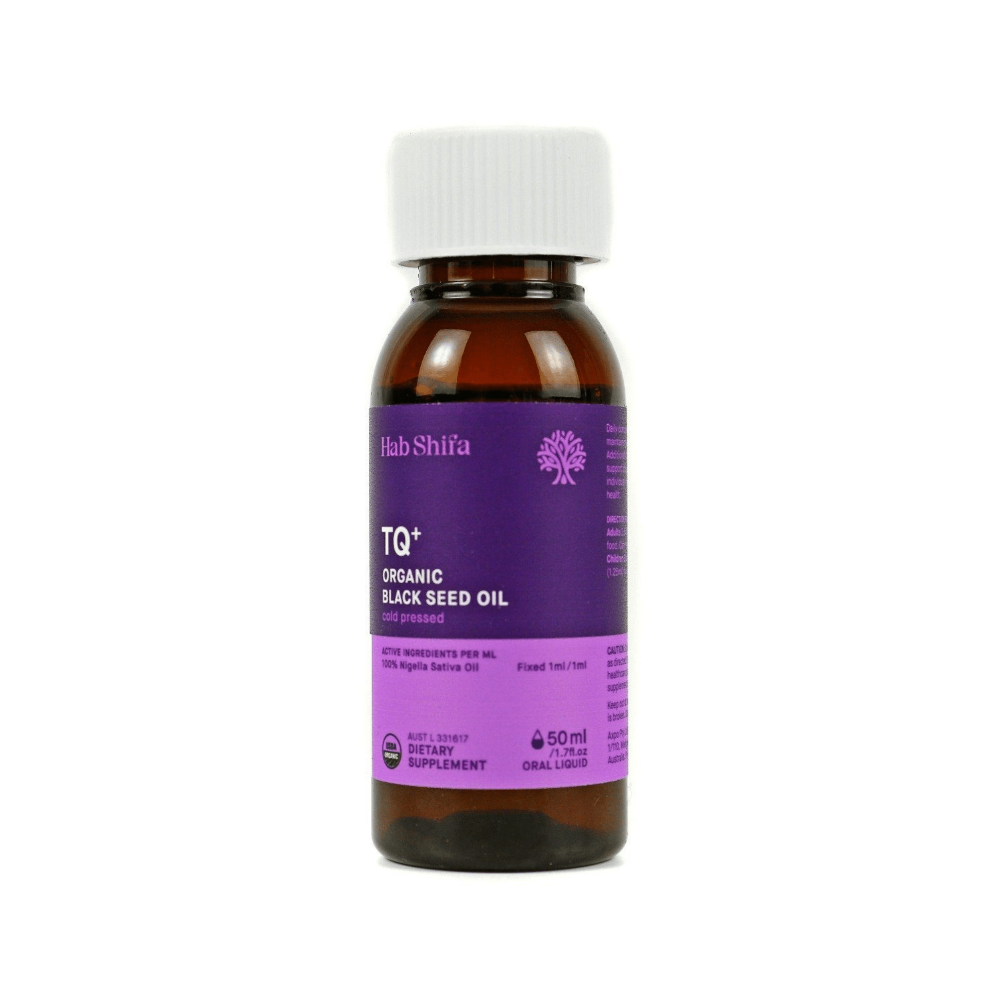 Hab Shifa TQ+ Activated Black Seed Oil Oral Liquid 250ml